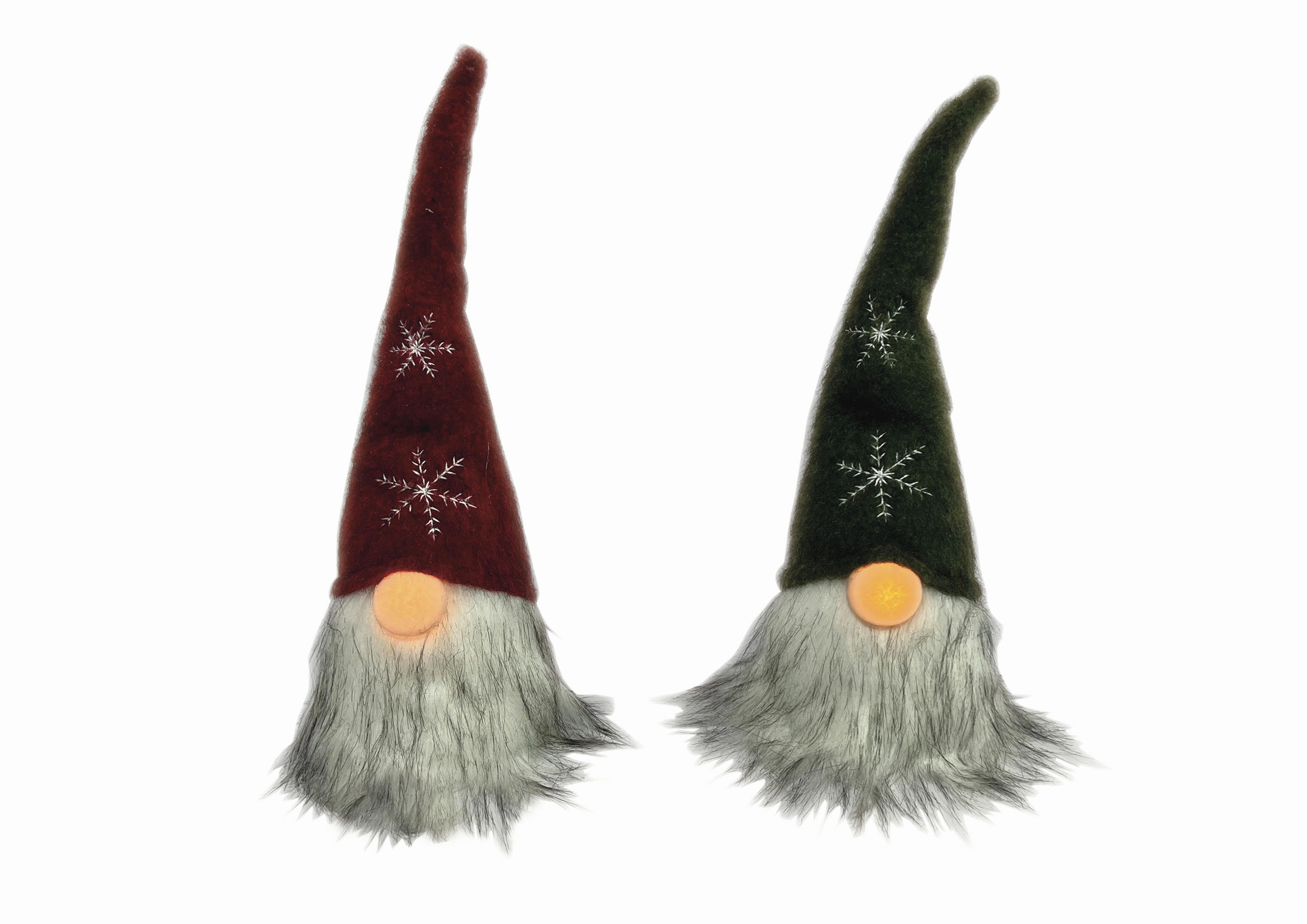 MANÓ - krémszínű/piros, Lifestyle, kő/textil (14/40cm) - X-Mas