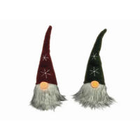 MANÓ - krémszínű/piros, Lifestyle, kő/textil (14/40cm) - X-Mas