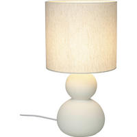 BORDSLAMPA 22/42/22 cm   - cremefärgad, Design, metall/textil (22/42/22cm)