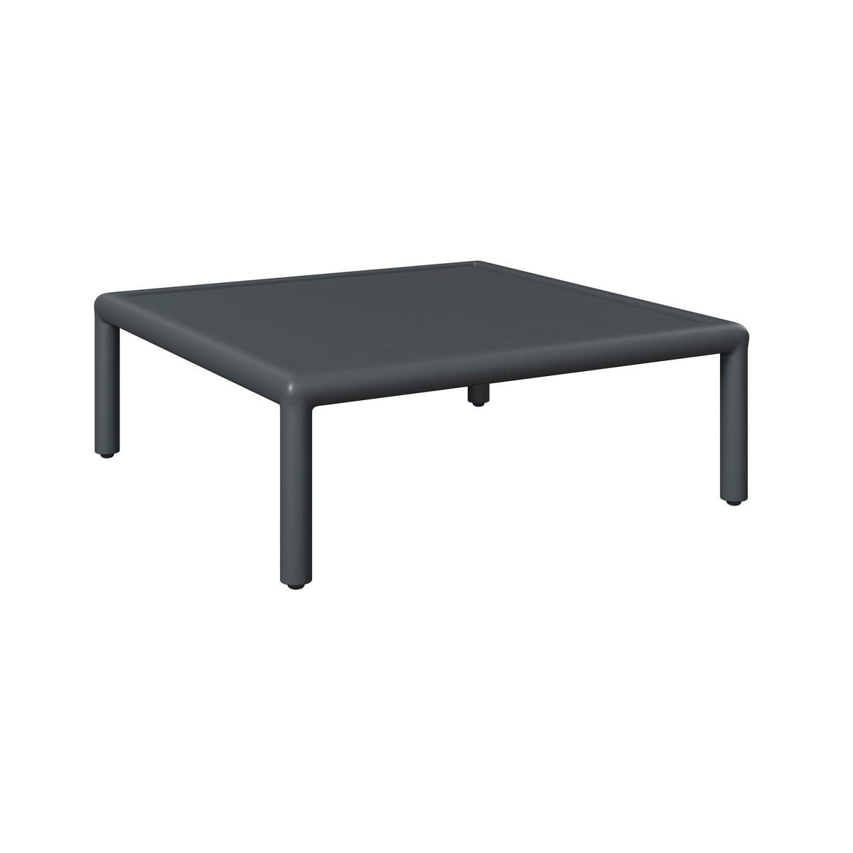 LOUNGEGARNITUR 169/289 cm Aluminium  - Dunkelgrau/Anthrazit, Design, Textil/Metall (169/289cm) - Amatio