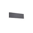 LED-WANDLEUCHTE 28/4,5/8 cm  - Schwarz, Design, Kunststoff/Metall (28/4,5/8cm) - Novel