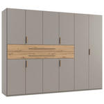 KLEIDERSCHRANK  in Sahara, Eiche Artisan  - Eiche Artisan/Sahara, Design, Holzwerkstoff (270/208/65cm) - Carryhome