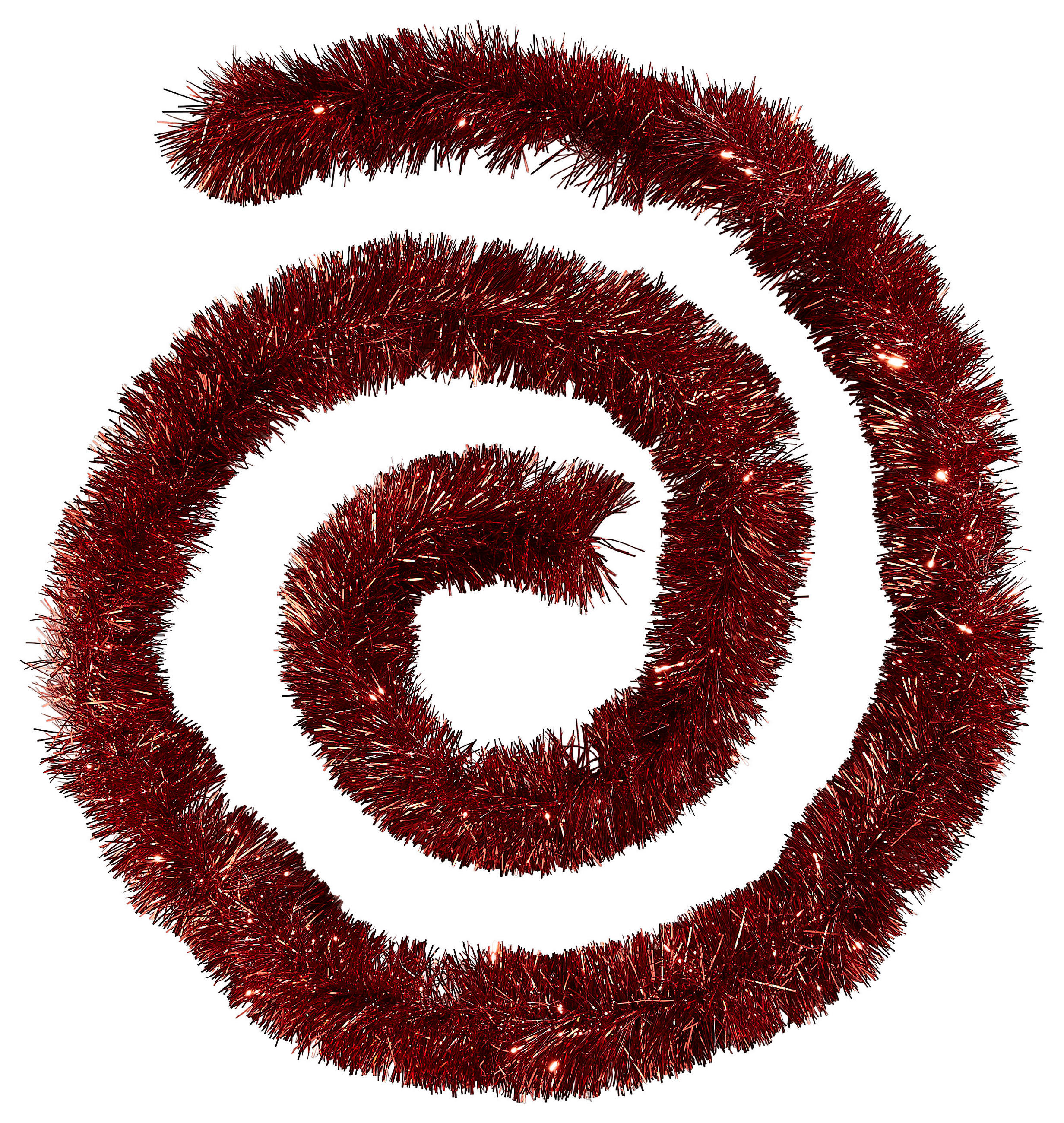 GIRLANDE  - Rot, LIFESTYLE, Kunststoff (270cm)