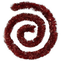 GIRLANDE  - Rot, LIFESTYLE, Kunststoff (270cm)