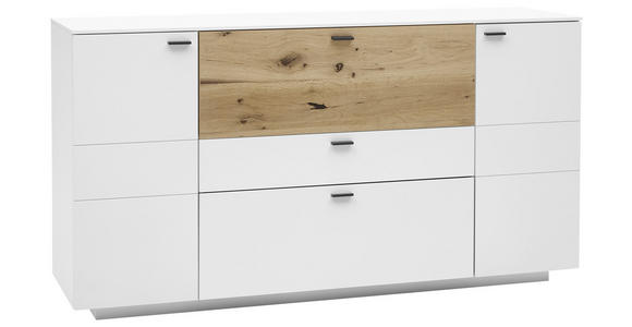 KOMMODE 179/95/49 cm - Eichefarben/Anthrazit, Design, Holz/Holzwerkstoff (179/95/49cm) - Dieter Knoll