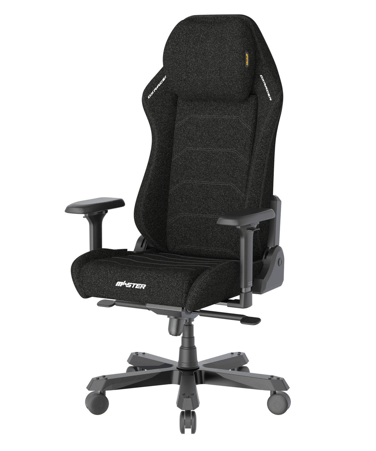 GAMINGSTUHL  in Schwarz  - Schwarz, KONVENTIONELL, Textil/Metall (70/133/70cm) - Dxracer