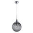HÄNGELEUCHTE - Chromfarben/Grau, Design, Glas/Metall (30/150cm) HÄNGELEUCHTE - Chromfarben/Grau, Design, Glas/Metall (30/150cm)