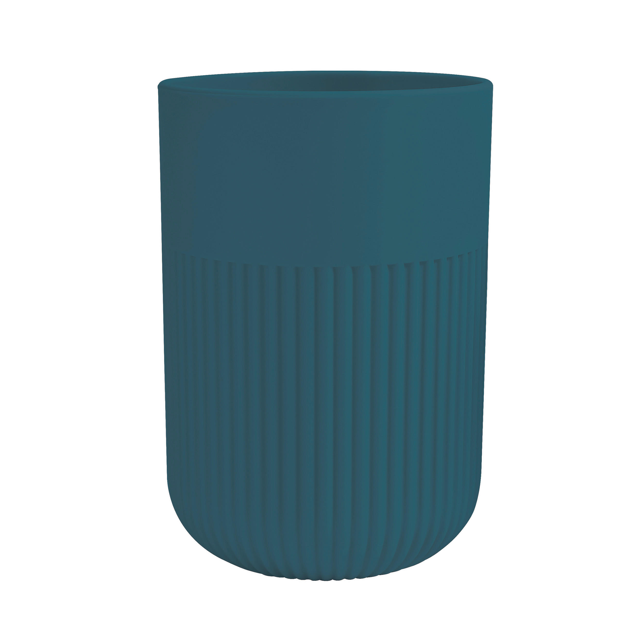 ZAHNBÜRSTENHALTER Kunststoff  - Petrol, Basics, Kunststoff (7/11cm) - MSV