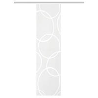 FLÄCHENVORHANG   halbtransparent  57/245 cm   - Weiß, Basics, Textil (57/245cm)