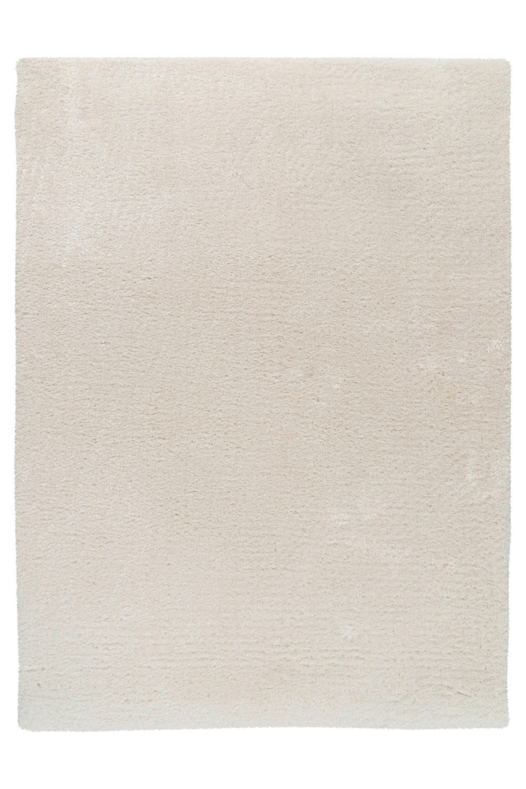 HOCHFLORTEPPICH 80/150 cm Elfenbein rechteckig  - Elfenbein, Basics, Textil (80/150cm) - Kayoom