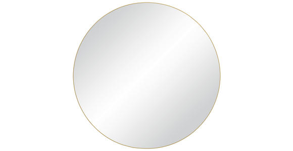 WANDSPIEGEL 80,5/80,5/2 cm - Goldfarben, Design, Glas/Metall (80,5/80,5/2cm) - Xora