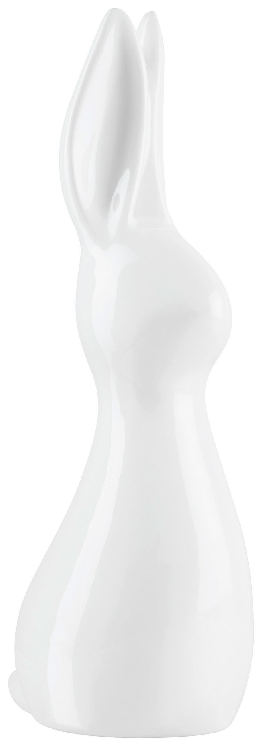 DEKOHASE - Weiß, LIFESTYLE, Keramik (16/12/39cm)