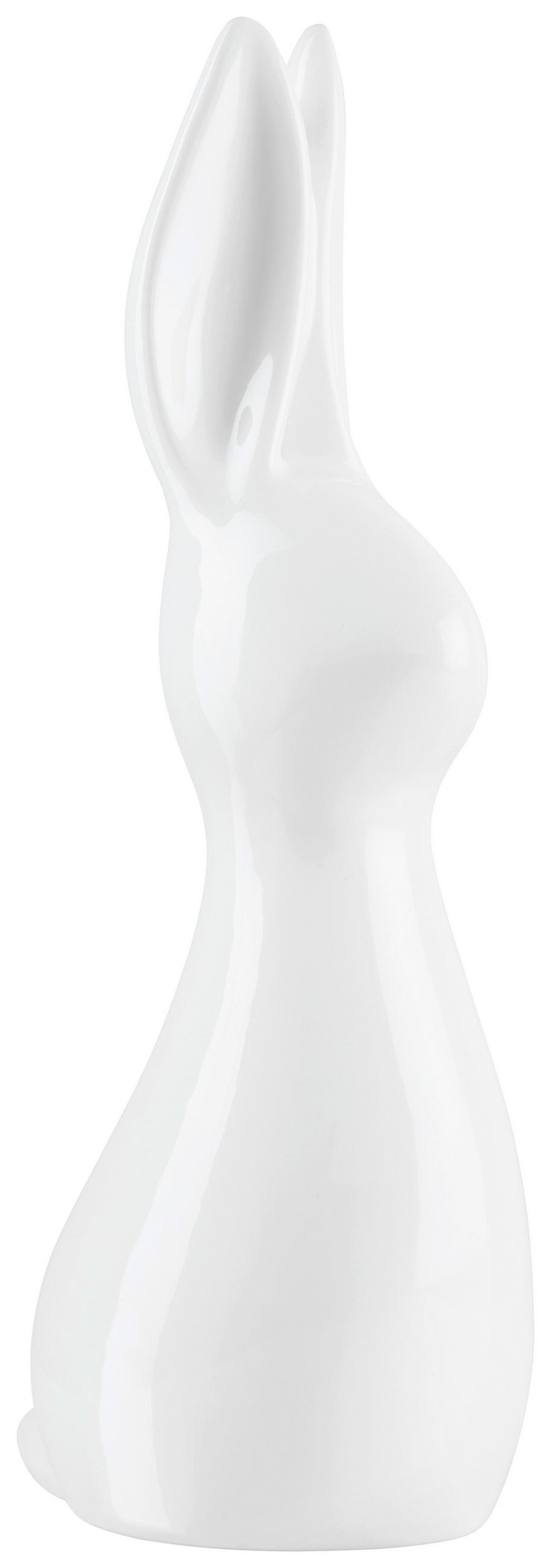 DEKOHASE - Weiß, LIFESTYLE, Keramik (16/12/39cm)