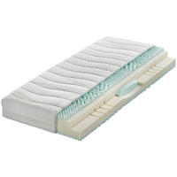KALTSCHAUMMATRATZE 1 FOUR ME, MODELL 4 120/200 cm funktional  - Weiss, Basics, Textil (120/200cm) - Dieter Knoll