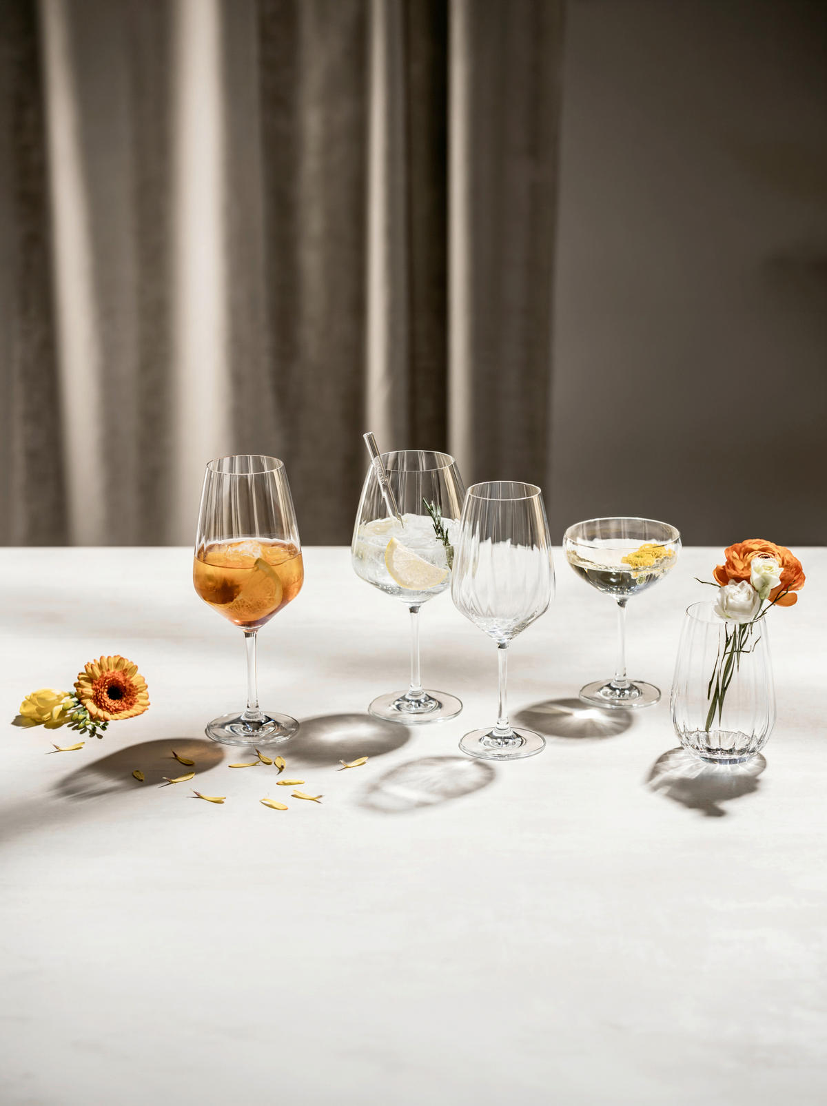 GLÄSERSET Blossom  4-teilig  - Transparent, Design, Glas (9,0/12,7cm) - Schott Zwiesel