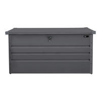 BOX NA VANKÚŠE 132/60/62 cm   - antracitová, Basics, kov (132/60/62cm) - Ambia Garden