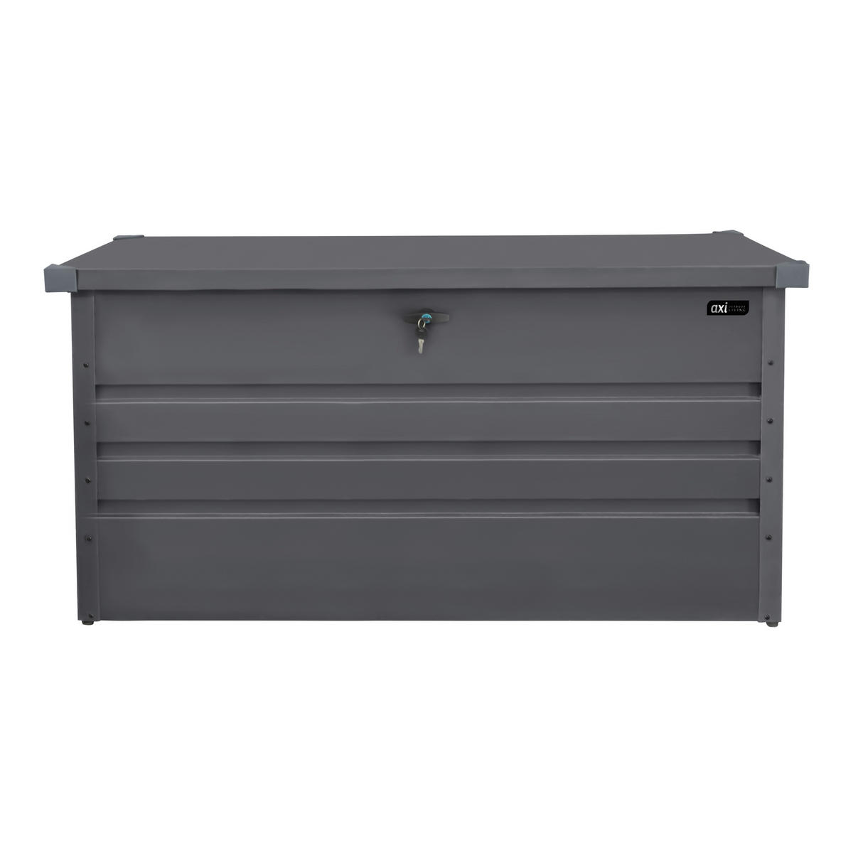 BOX NA VANKÚŠE 132/60/62 cm   - antracitová, Basics, kov (132/60/62cm) - Ambia Garden