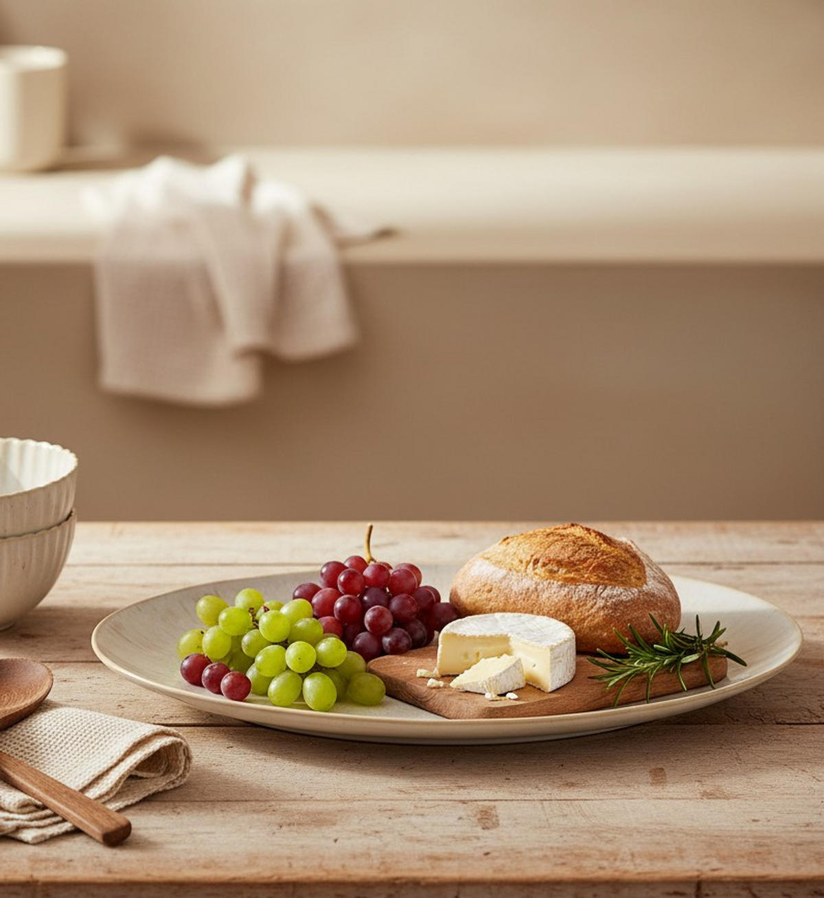 SERVIERPLATTE EIVISSA 45/31 cm  - Creme, Basics, Keramik (45/31cm) - Costa Nova