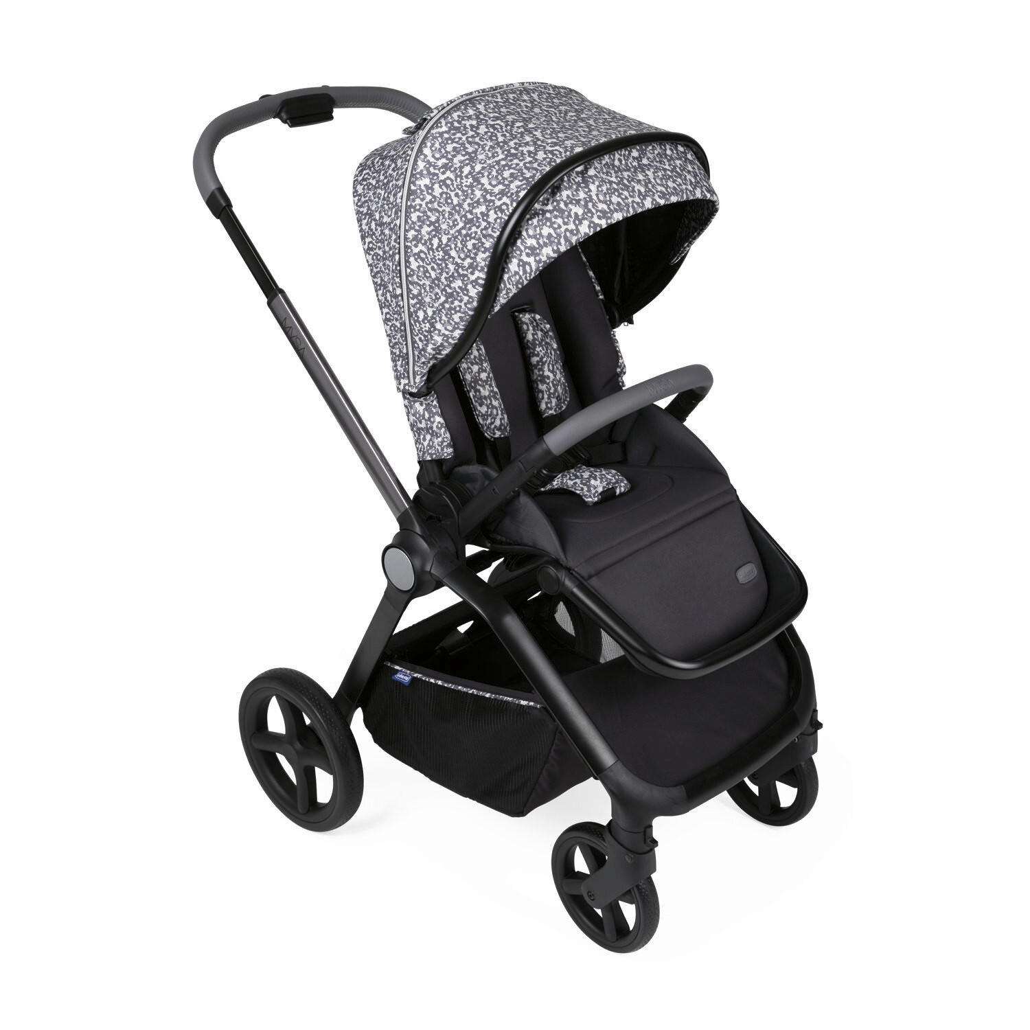 BUGGY MYSA  - Grau, Basics, Textil/Metall (56/89/92-108cm) - Chicco