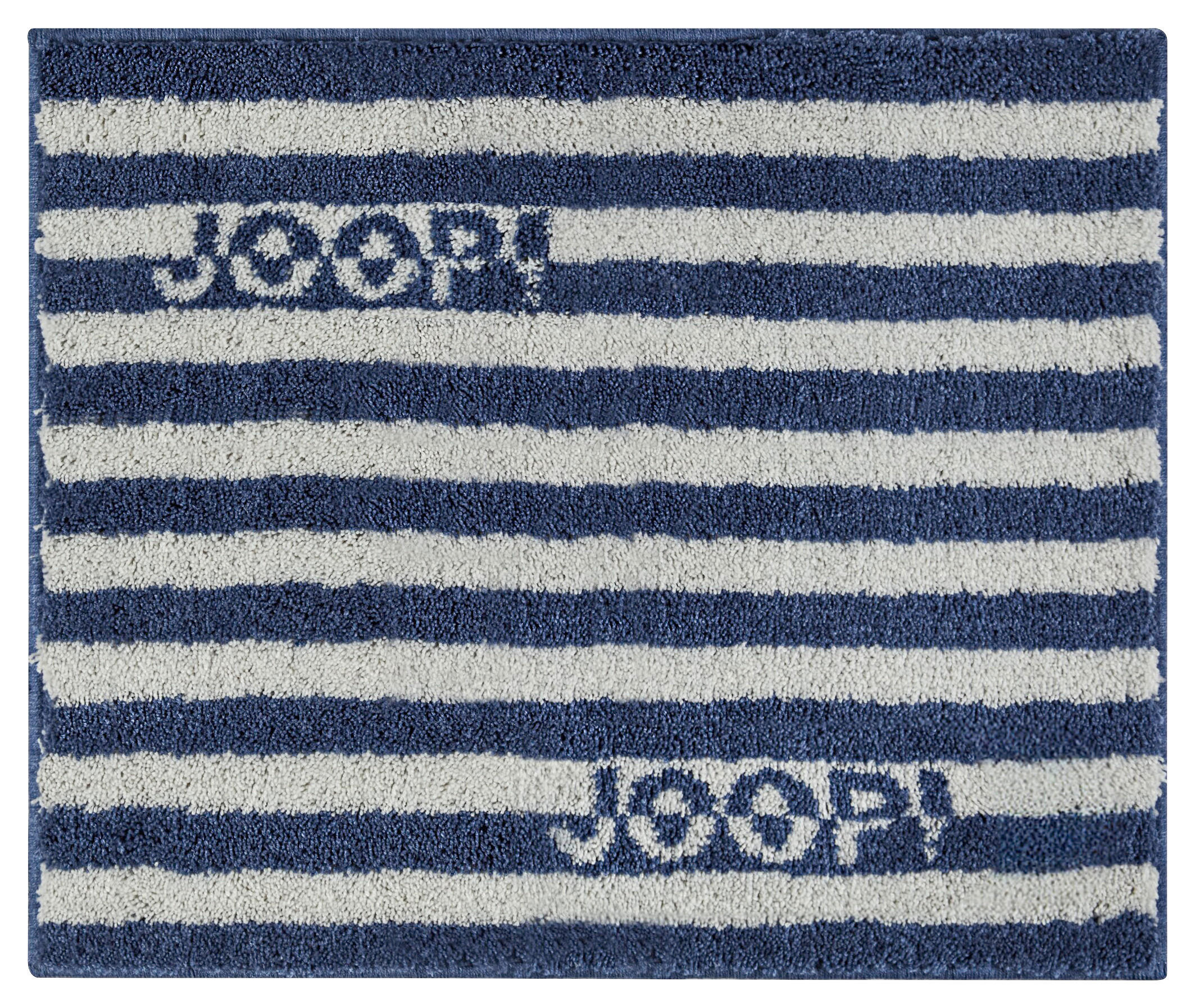 BADTEPPICH Split Blau 50/60 cm  - Blau, Basics, Textil (50/60cm) - Joop!