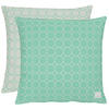 OUTDOOR-KISSENHÜLLE Outdoor 46/46 cm  - Türkis/Hellgrau, Basics, Textil (46/46cm) - Ambia Garden