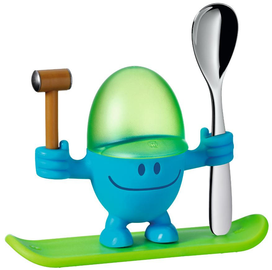 ČAŠICA ZA JAJE 11 cm McEgg - zelena/plava, Basics, metal/plastika (11cm) - WMF