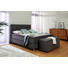 BOXSPRINGBETT 180 200 cm in Grau - Chromfarben/Grau, KONVENTIONELL, Textil/Metall (180 200 cm) - Elegando BOXSPRINGBETT 180 200 cm in Grau - Chromfarben/Grau, KONVENTIONELL, Textil/Metall (180 200 cm) - Elegando