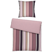 WENDEBETTWÄSCHE Flanell 200/200 cm  - Mauve, Textil (200/200cm) - Novel