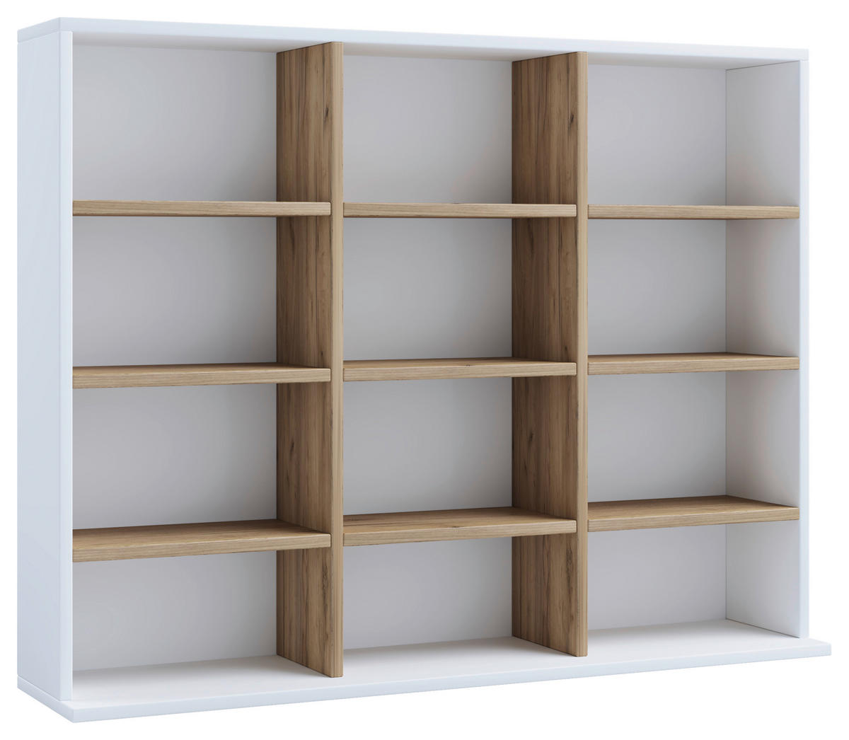 REGAL Weiß, Honigeiche  - Honigeiche/Weiß, Design, Holzwerkstoff (102/82/23cm) - MID.YOU