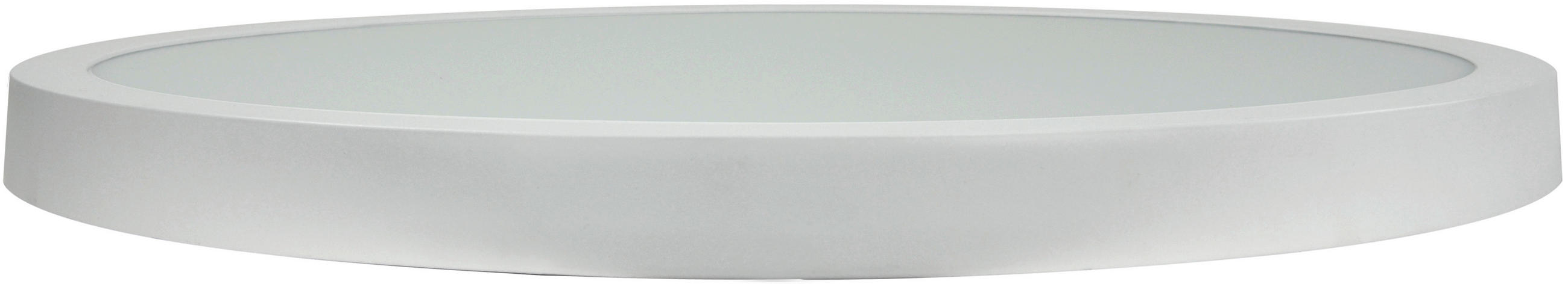LED-DECKENLEUCHTE 60,5/4 cm   - Weiß, Basics, Kunststoff/Metall (60,5/4cm)
