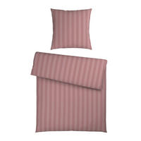 BETTWÄSCHE 155/220 cm  - Altrosa, Textil (155/220cm) - Bio:Vio