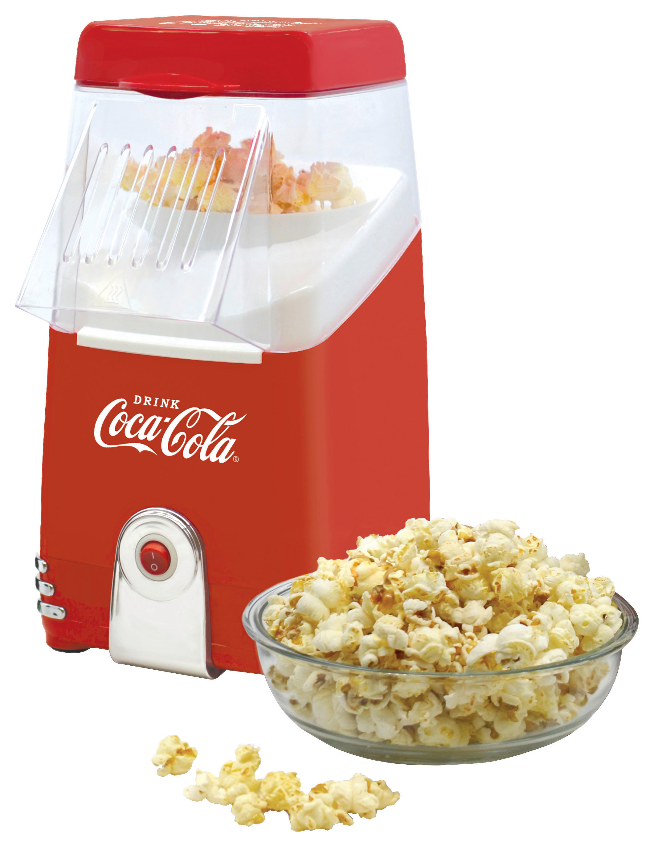 Heißluft-Popcornmaschine in Rot entdecken