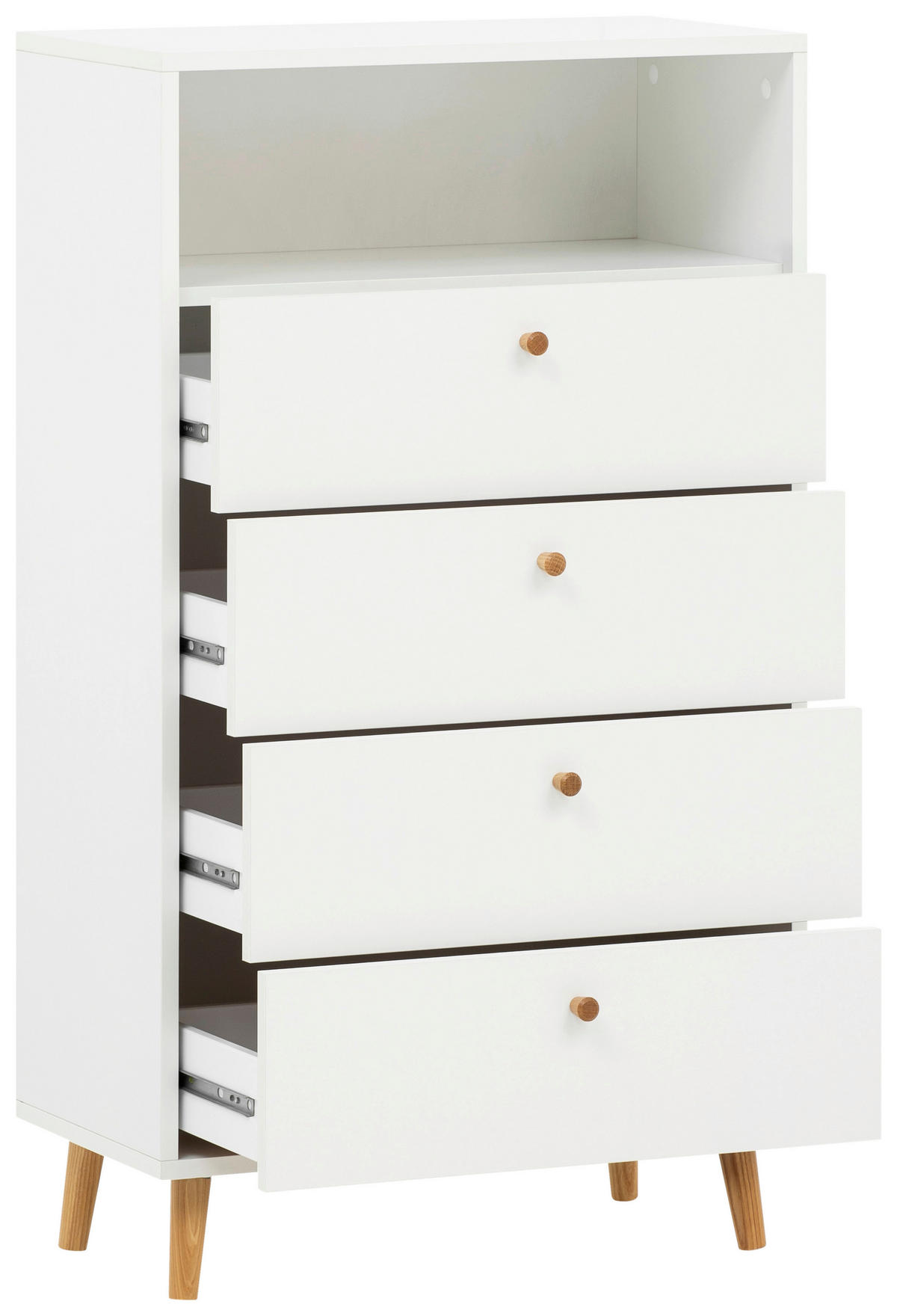 HIGHBOARD  in 60,2/104,4/33,05 cm  - Weiß/Grün, Design, Holz/Holzwerkstoff (60,2/104,4/33,05cm) - MID.YOU