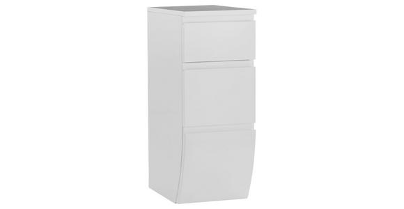 SEITENSCHRANK 30/76,8/38 cm - Weiß, Basics, Holzwerkstoff (30/76,8/38cm) - Dieter Knoll