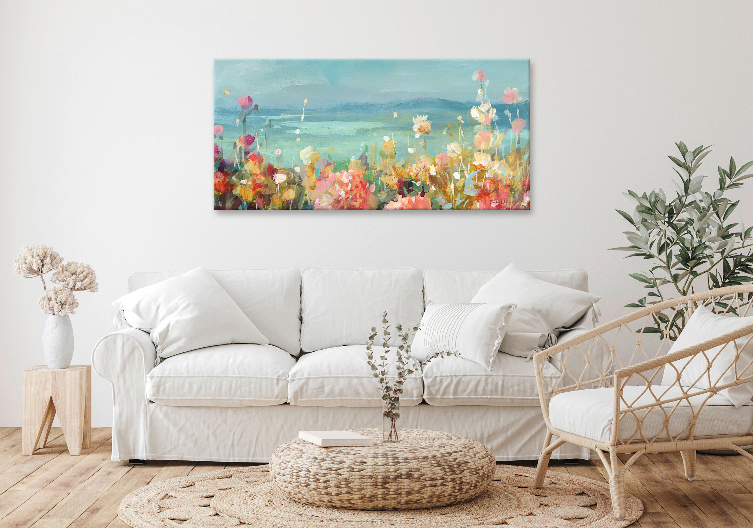 LEINWANDBILD Landschaft & Natur  - Multicolor, KONVENTIONELL, Holz/Papier (115/55/3cm) - Euroart