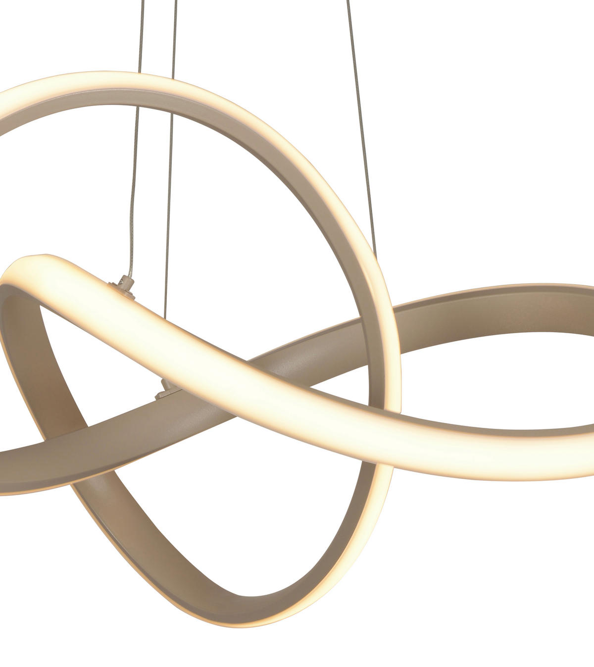 LED-HÄNGELEUCHTE Marling 64/150 cm  - Goldfarben/Schwarz, Design, Metall (64/150cm)