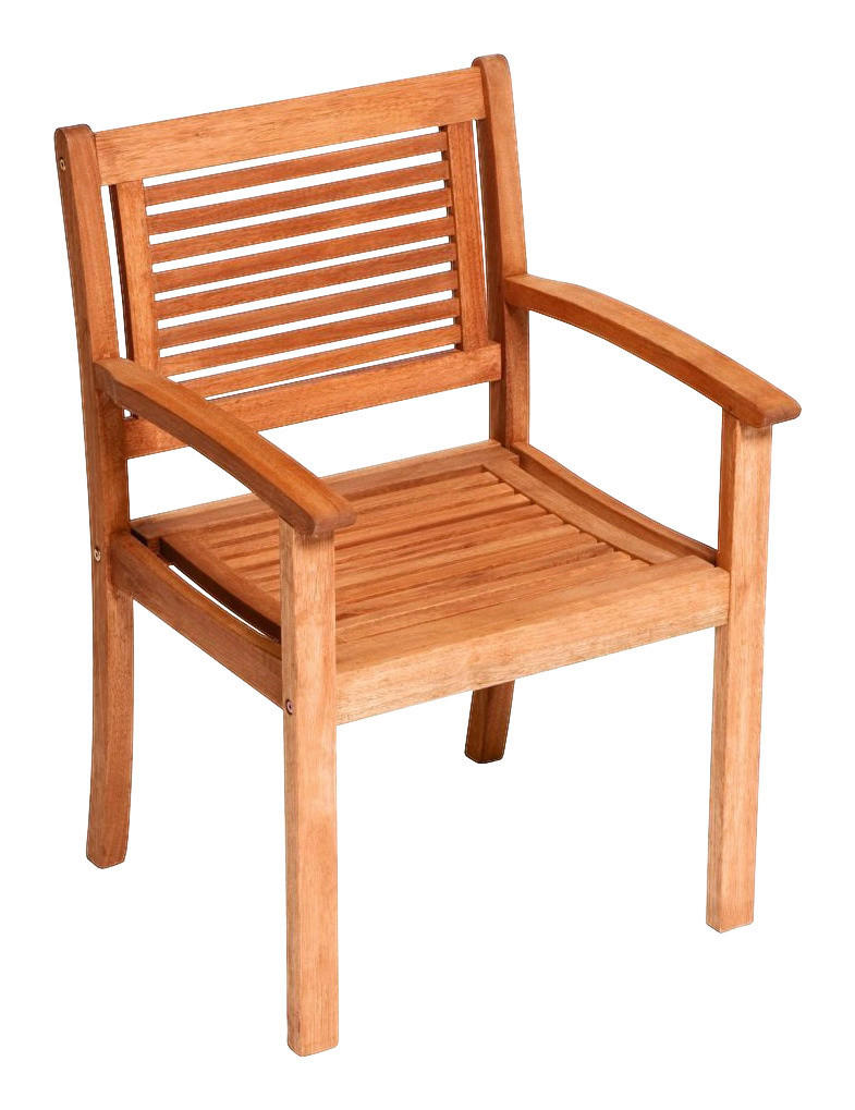 GARTENSESSEL Eukalyptusholz Naturfarben  - Naturfarben, Basics, Holz (60/90/58cm) - Gardenson