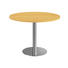 KONFERENZTISCH - Chromfarben/Buchefarben, KONVENTIONELL, Holzwerkstoff/Metall (100cm) KONFERENZTISCH - Chromfarben/Buchefarben, KONVENTIONELL, Holzwerkstoff/Metall (100cm)