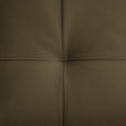 ECKSOFA in Echtleder Taupe  313/165 cm  - Taupe/Cognac, Design, Leder/Metall (313/165cm) - Emilio Belluti