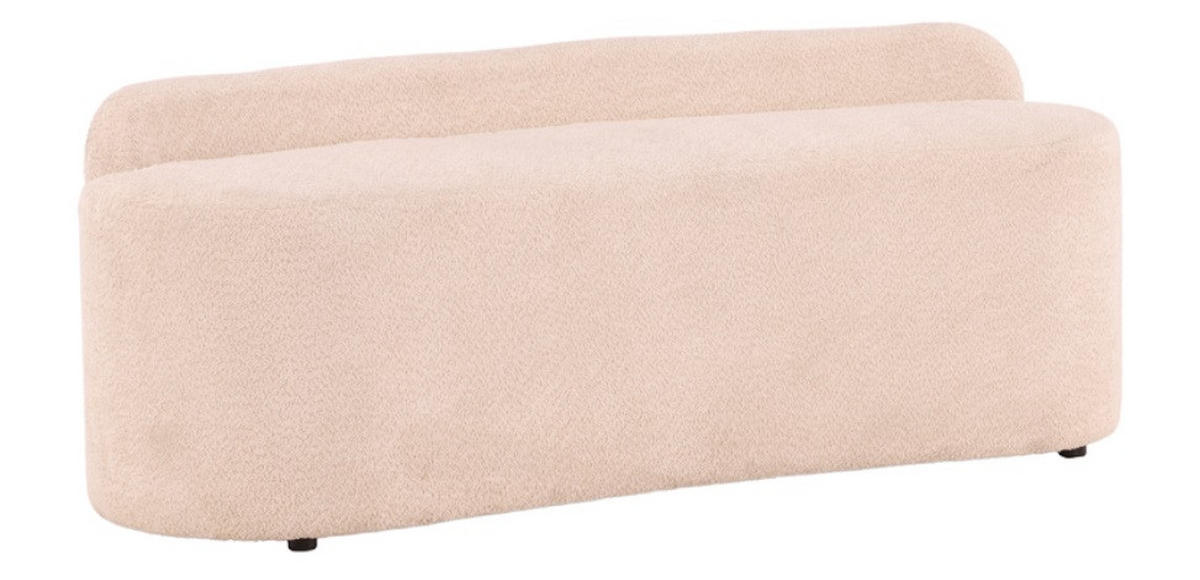 2-SITS SOFFA i textil, metall vit  - vit/svart, Design, metall/textil (160/61/57cm) - Niels Andersson