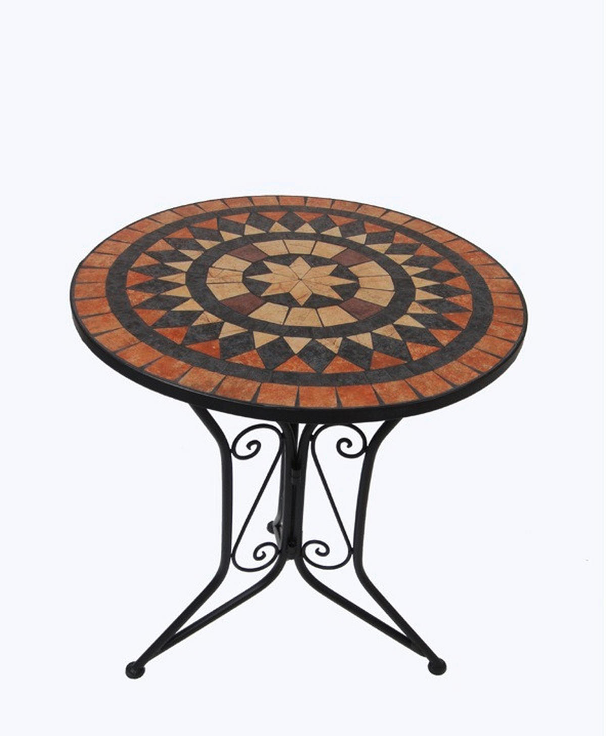 BALKONSET  3-teilig  - MODERN, Stein/Metall - Gardenson