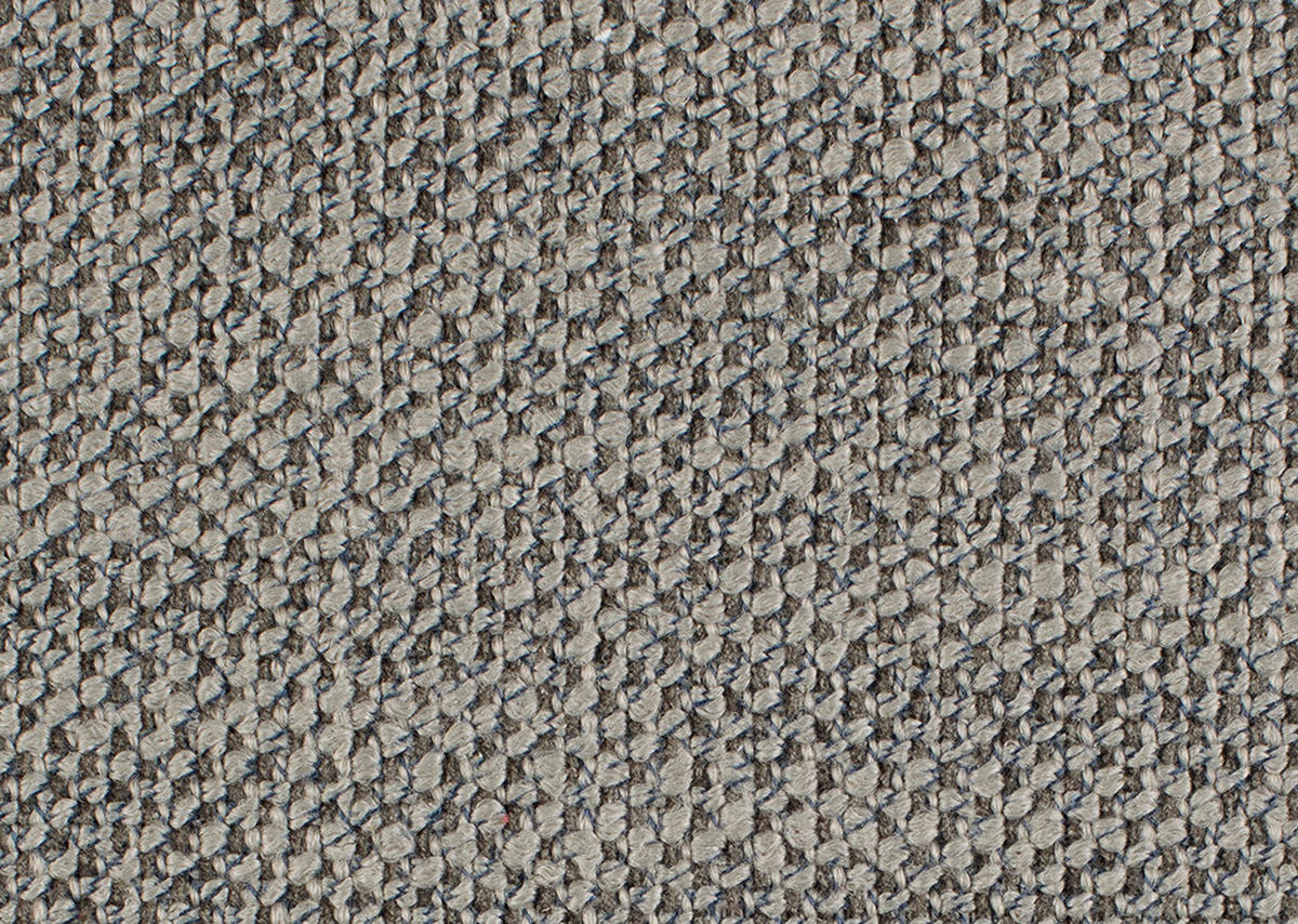ECKSOFA in Flachgewebe Graubraun  - Graubraun/Schwarz, Design, Kunststoff/Textil (270/190cm) - Lomoco