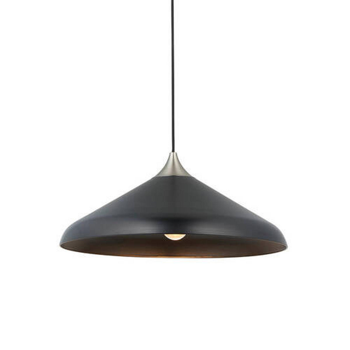 HÄNGELEUCHTE Endon Glo 50/176.5 cm   - Schwarz/Weiß, KONVENTIONELL, Metall (50/176.5cm) - ENDON