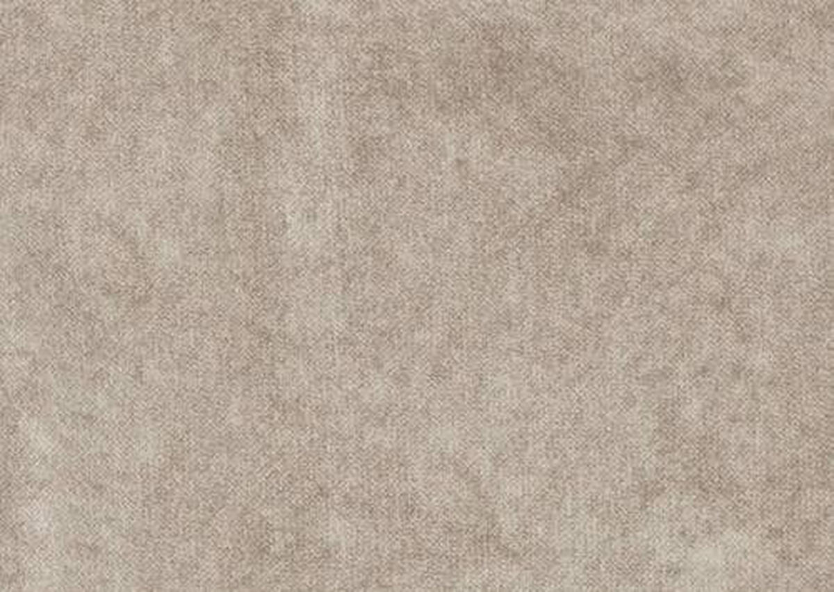 ECKSOFA in Velours Hellbraun  - Chromfarben/Hellbraun, Konventionell, Kunststoff/Textil (247/247cm) - Carryhome