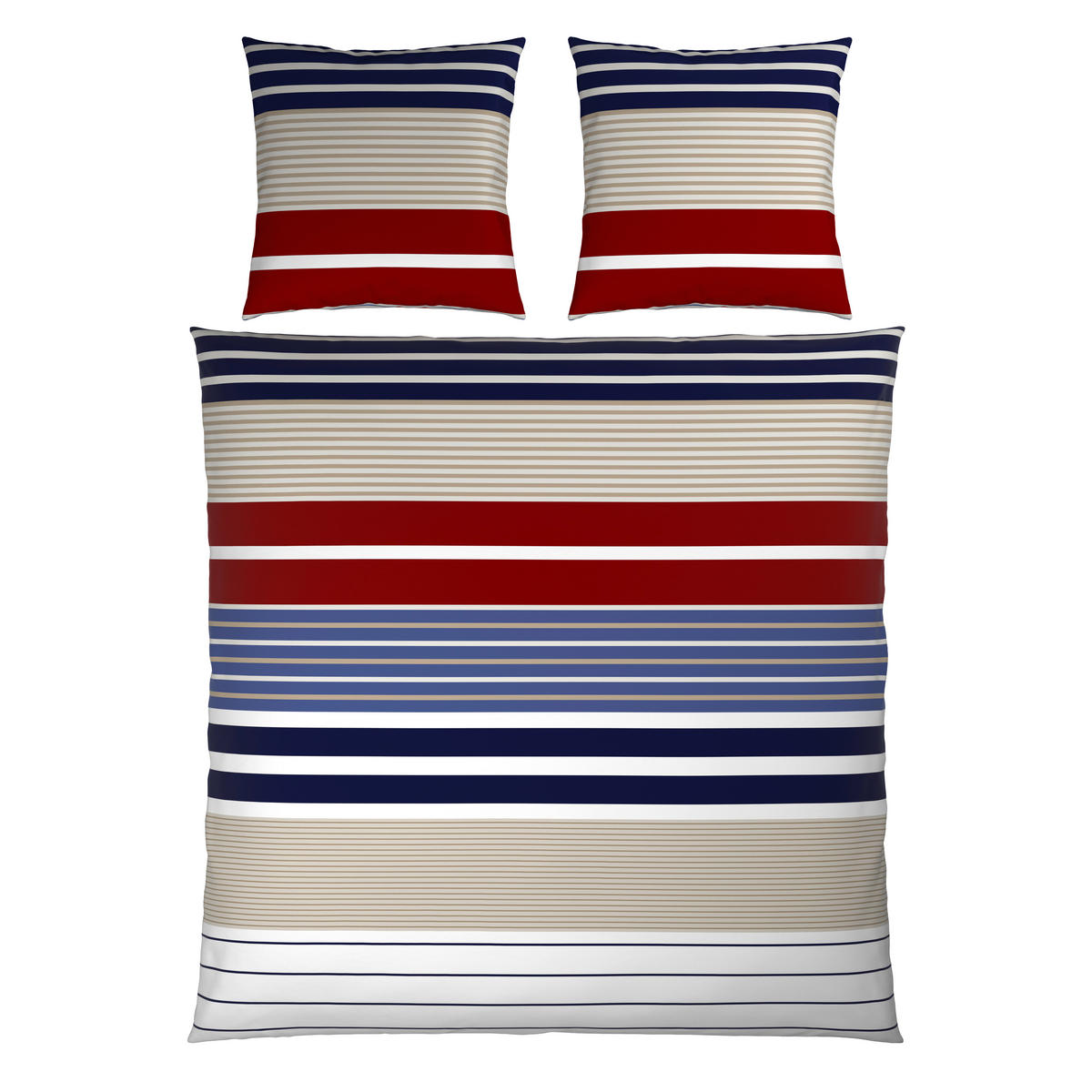 BETTWÄSCHE Renforcé 200/200 cm  - Dunkelblau, Textil (200/200cm) - Novel