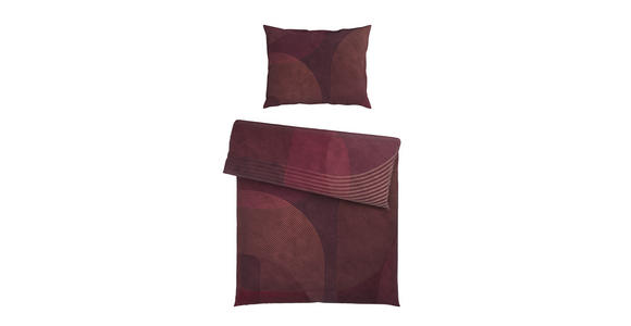 BETTWÄSCHE TANJA Satin 140/200 cm  - Lila, Design, Textil (140/200cm) - Novel