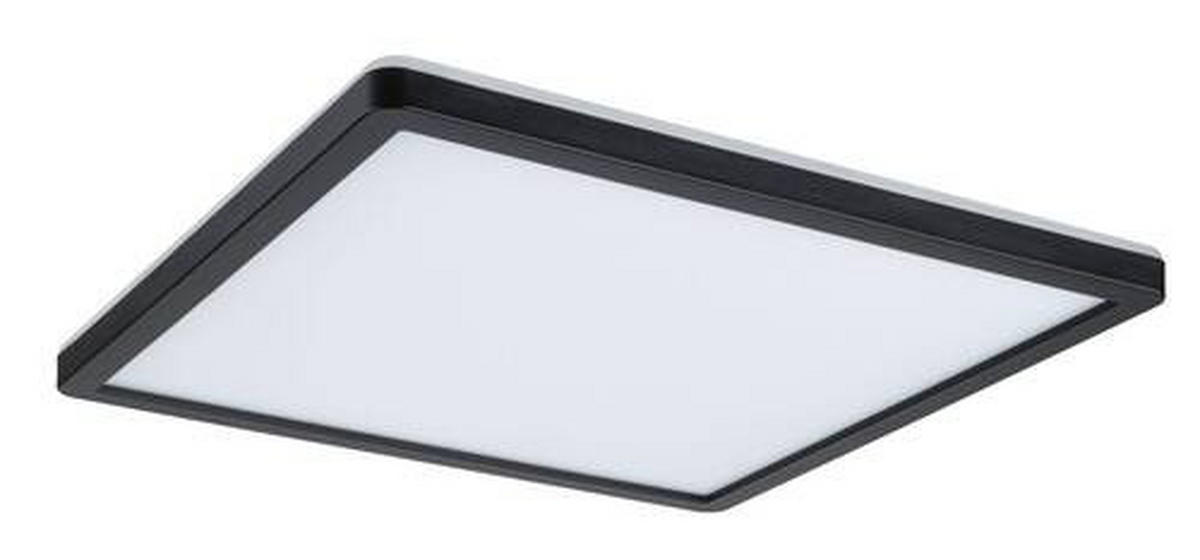 LED-PANEEL 29,3/29,3 cm   - Schwarz, Basics, Kunststoff (29,3/29,3cm) - Paulmann