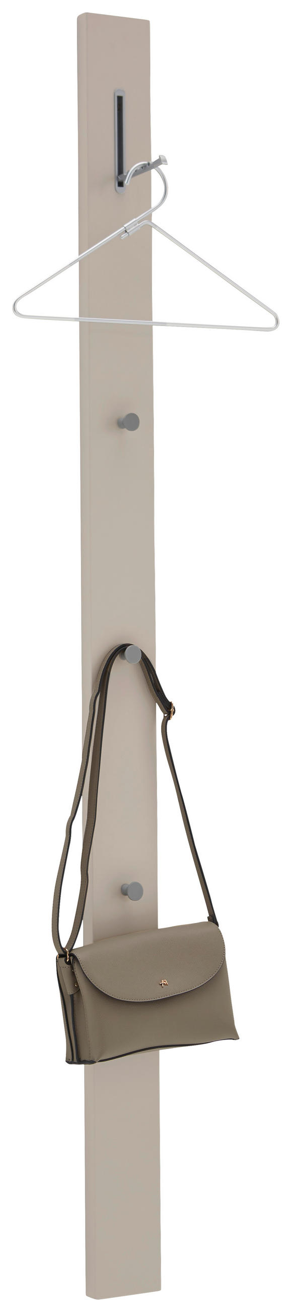 GARDEROBE  in 180/192/28 cm  - Sandfarben/Eichefarben, Design, Holz/Holzwerkstoff (180/192/28cm) - Dieter Knoll