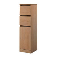 MIDISZEKRÉNY 30/112/33,5 cm  - tölgyfa, Basics, faalapú anyag (30/112/33,5cm) - Welnova