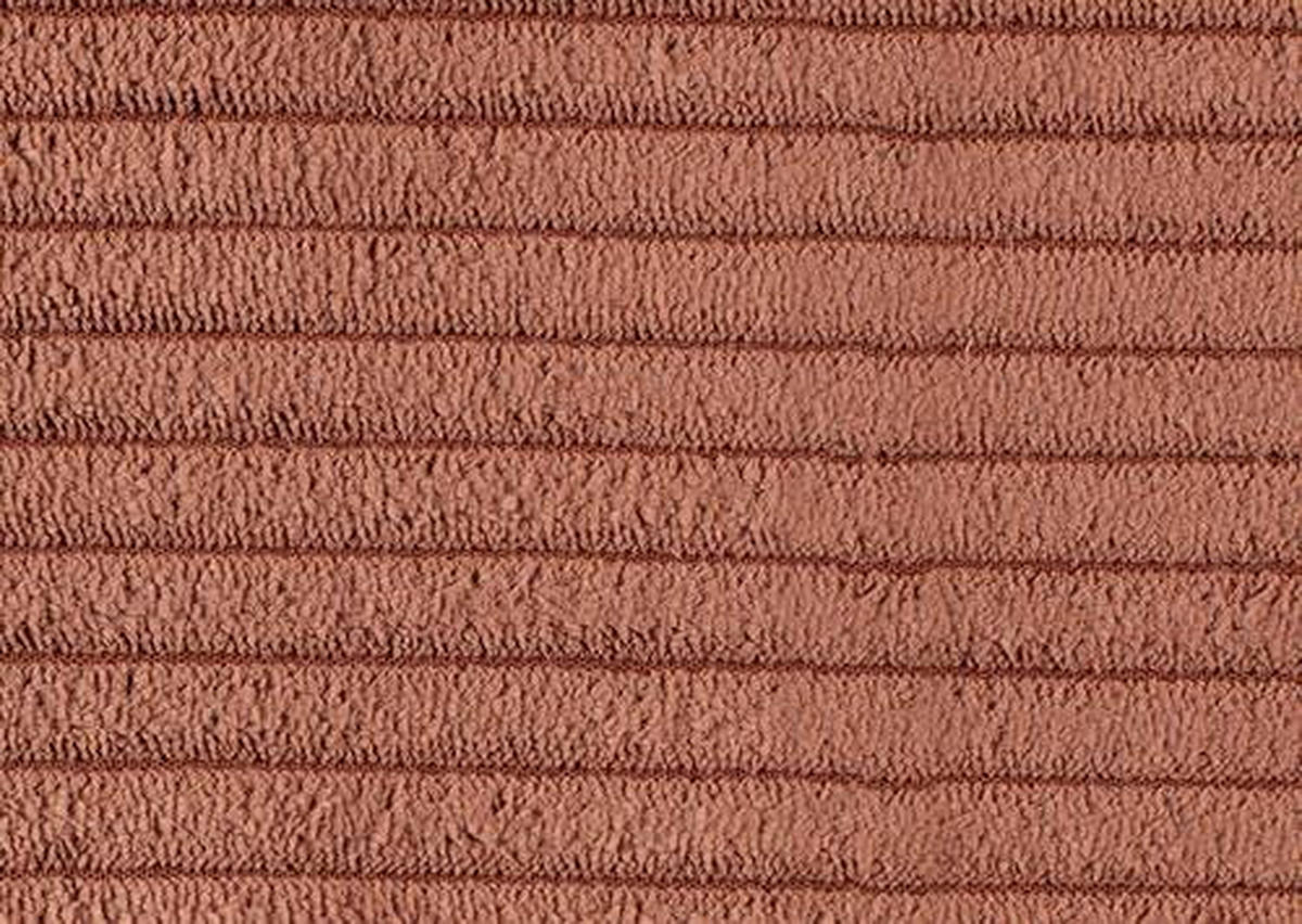 POLSTERBETT 180/200 cm  in Rostfarben  - Rostfarben/Schwarz, Design, Textil/Metall (180/200cm) - Lomoco